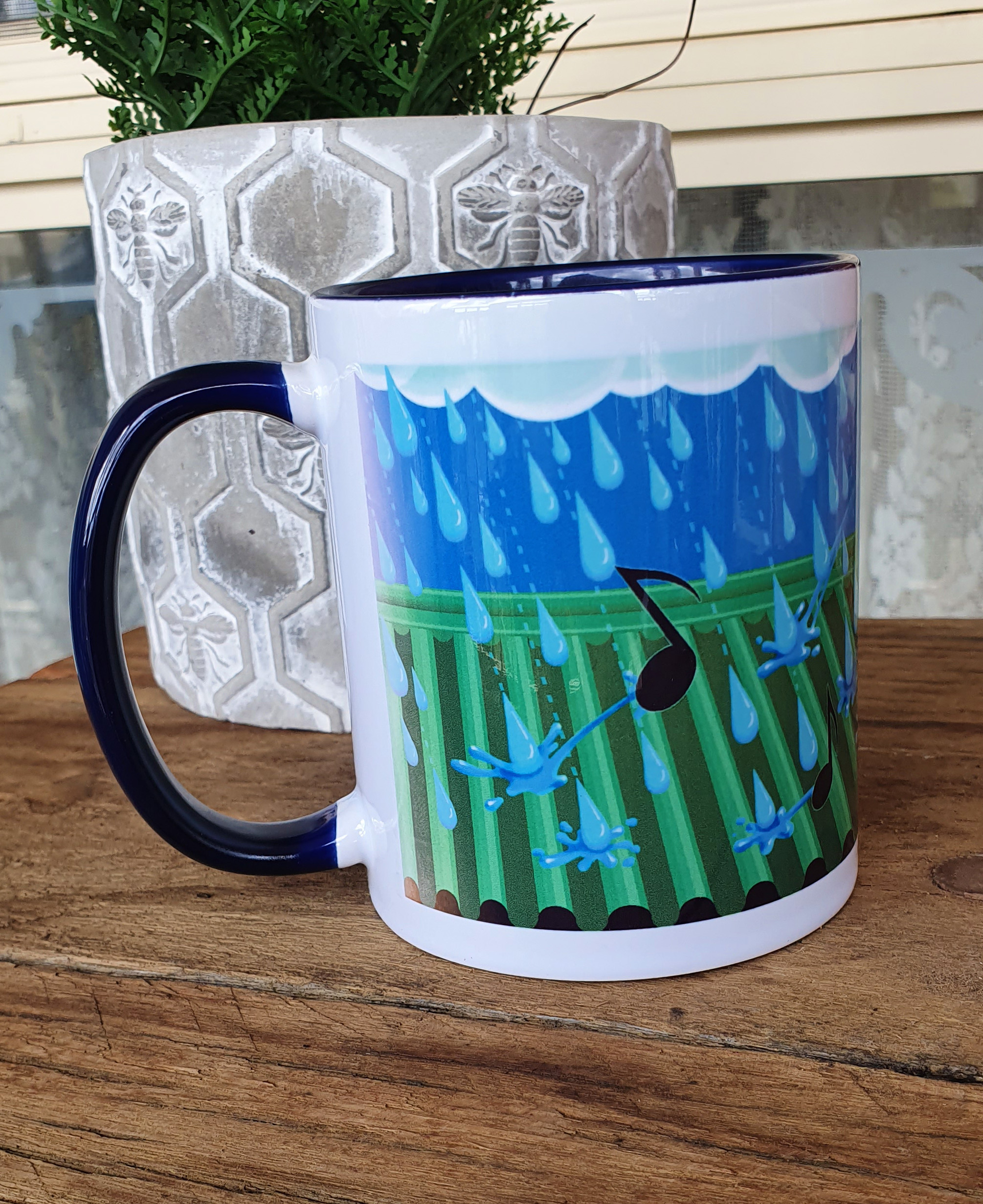 Serenity Mug (Rain on a tin roof) - Image 3