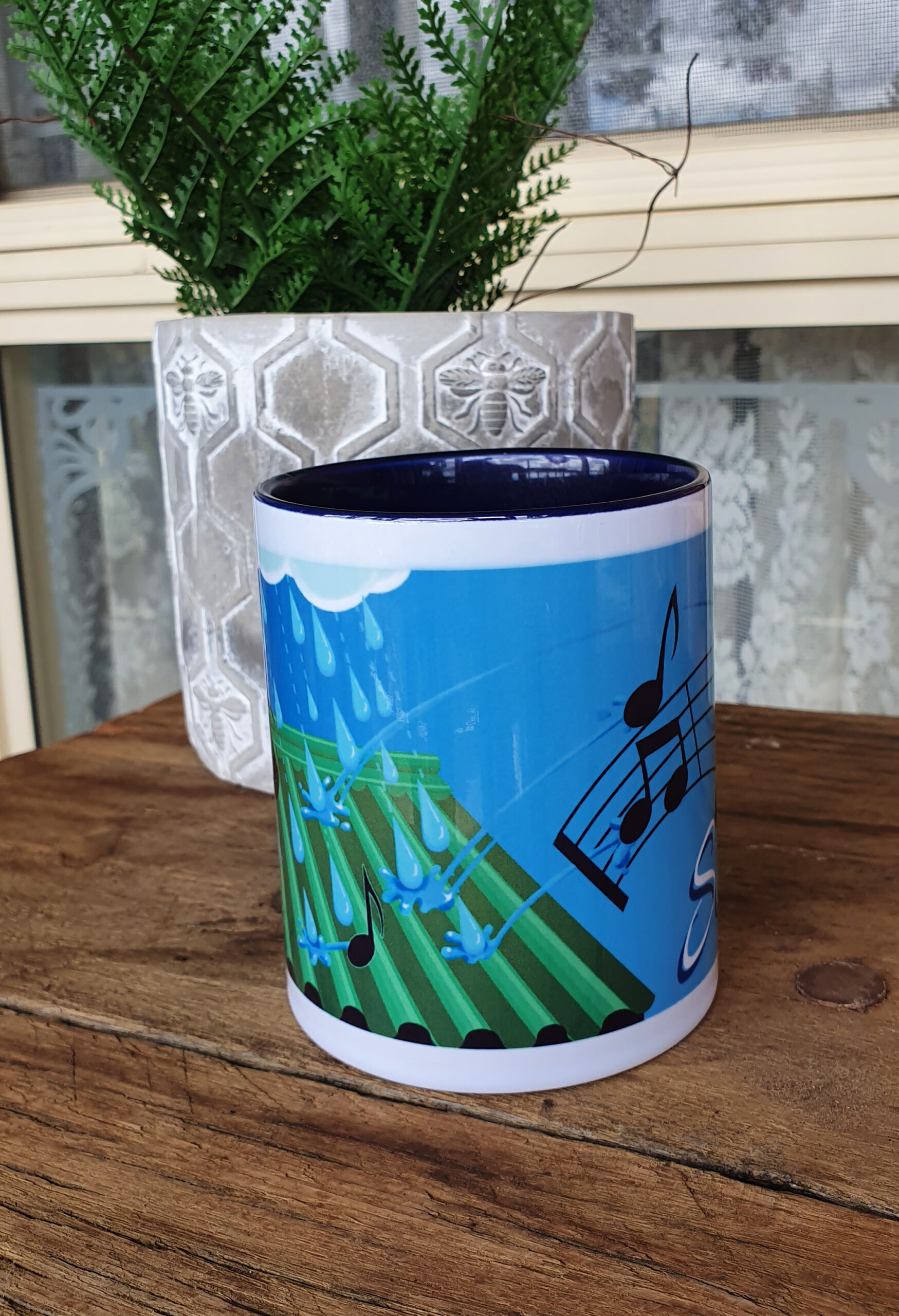 Serenity Mug (Rain on a tin roof) - Image 5