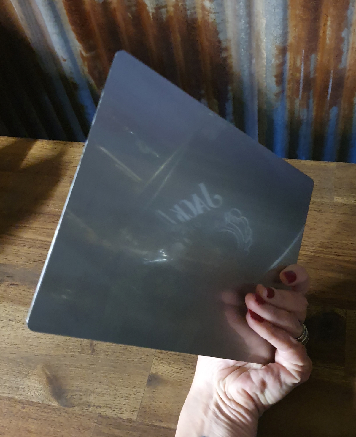 Hanging Rock Drop Bear Aluminium Sign - Image 4